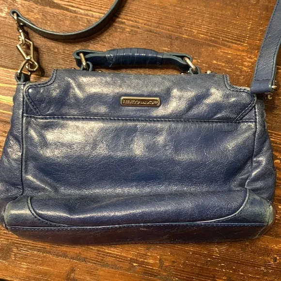 Rebecca Minkoff Navy Cross Body Bag - Picture 3 of 7